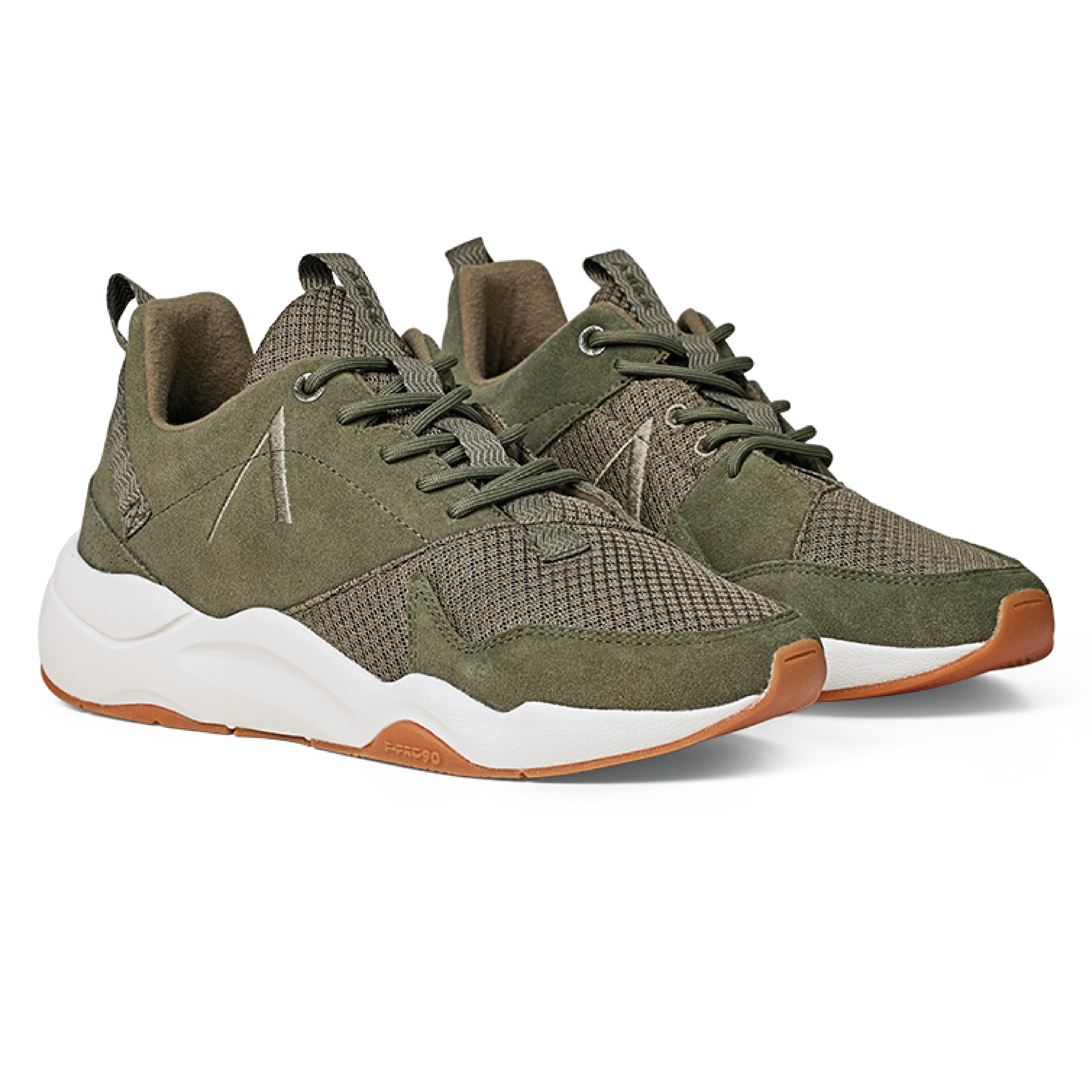 ARKK WEB Asymtrix Suede 3.0 F-PRO90 | Dark Army Marshmallow Gum | Women Asymtrix